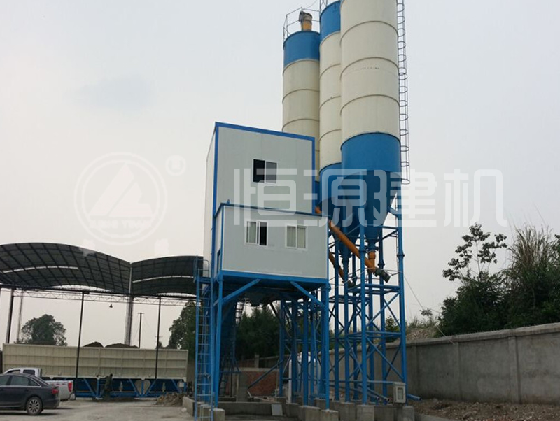 建每小時100立方攪拌站多少錢?hzs100混凝土攪拌站價格是多少？