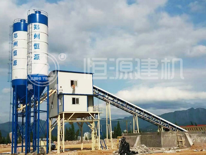 雙機(jī)180商砼攪拌站建一個多少錢？建一套雙線180商混站要多少錢？