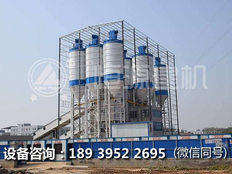 恒源建機(jī)混凝土攪拌樓以其能耗低，實(shí)用、造價低收到廣泛好評