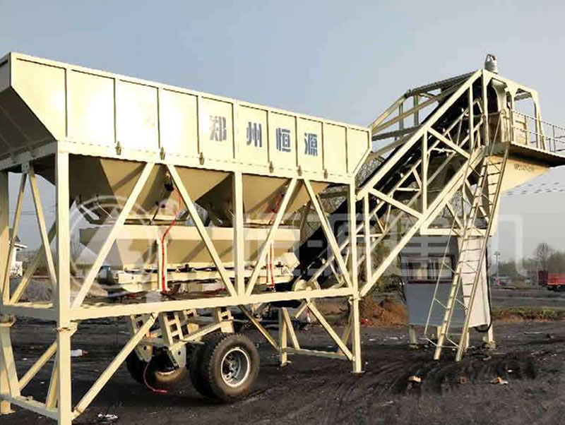 解鎖恒源建機(jī)移動式攪拌站N種運行方式