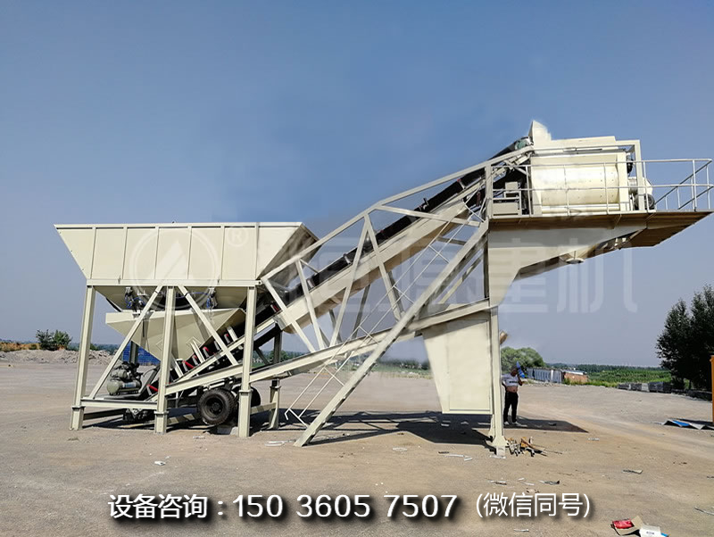 投資建移動攪拌站多少錢？環(huán)保移動式攪拌站價格是多少？