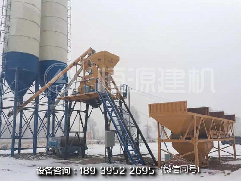 50立方米/小時以上水泥混凝土拌合設備多少錢？都有哪些配置？