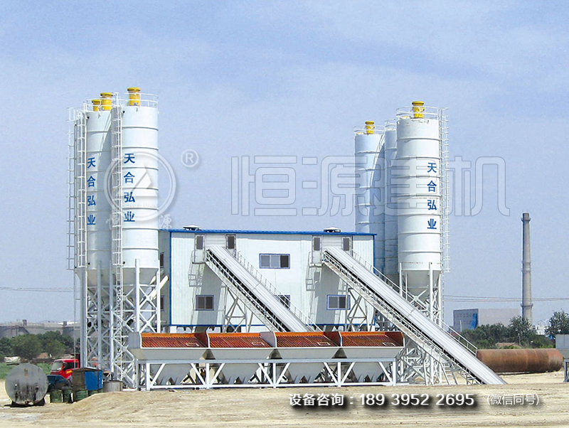 投資個180雙機(jī)組站多少錢？雙180攪拌站雙線配置介紹