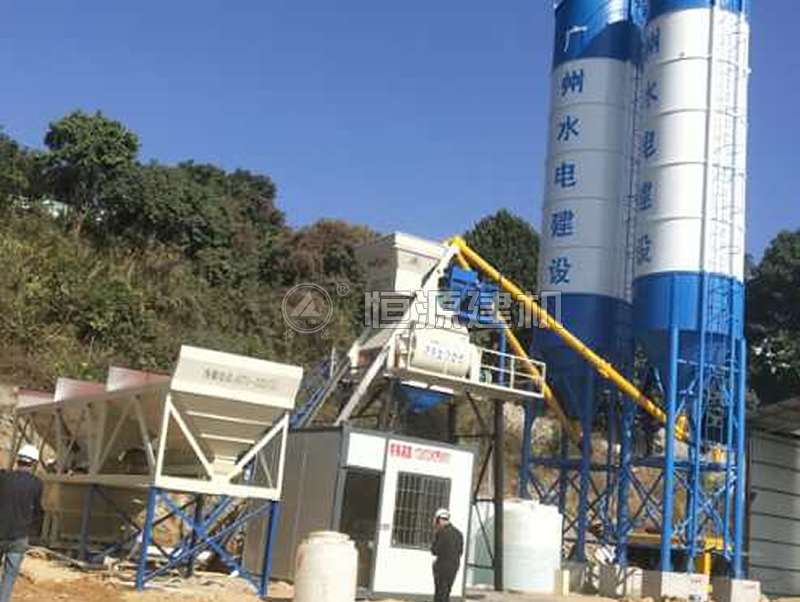 廣州市白云區(qū)水電建設工程有限公司50站安裝現場